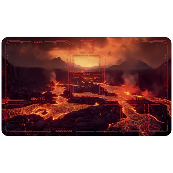 Tapis en caoutchouc pour 1 joueur pour Star Wars : Volcanic Planet