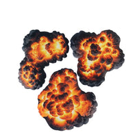 Rubber 2D terrain set – Explosions