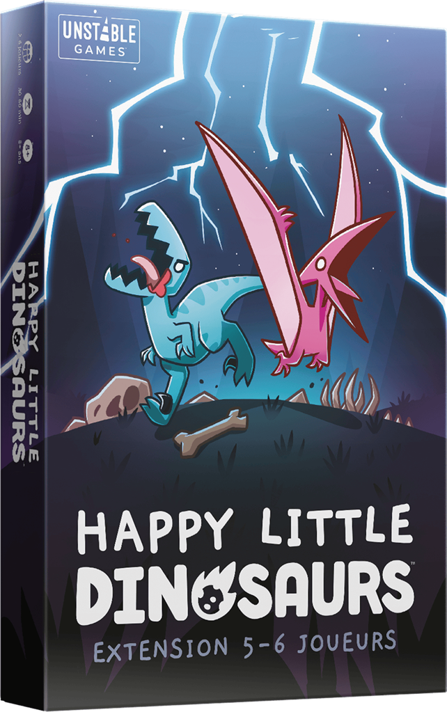 Happy Little Dinosaurs : Extension 5-6 joueurs  (EN STOCK)
