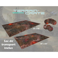 Préco - Terrain Crate - 44x60 Hellscape Battle Mat