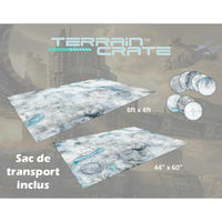 Préco - Terrain Crate - 44x60 Snowfield Battle Mat