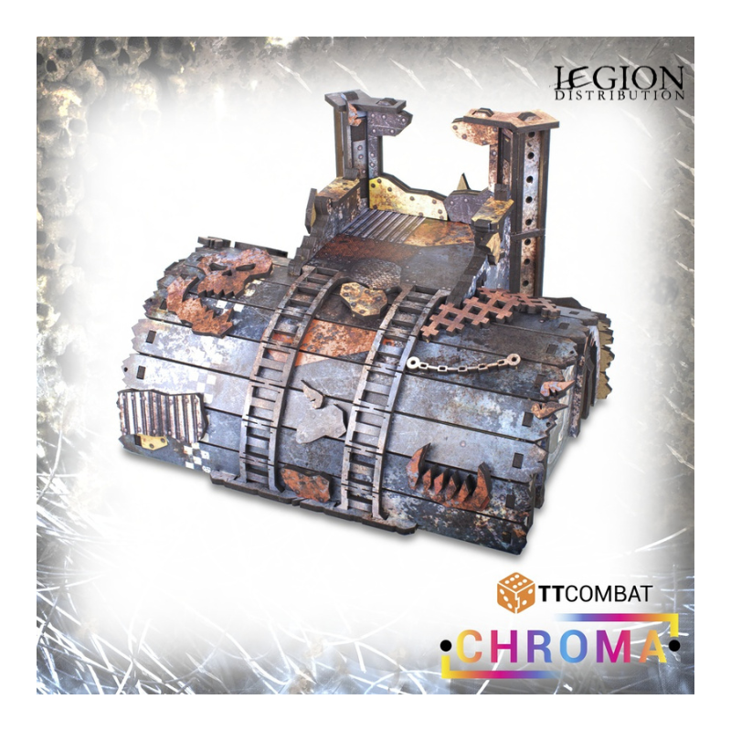 TTCombat - Chroma - Orc Fortafied Barraks Prépeint