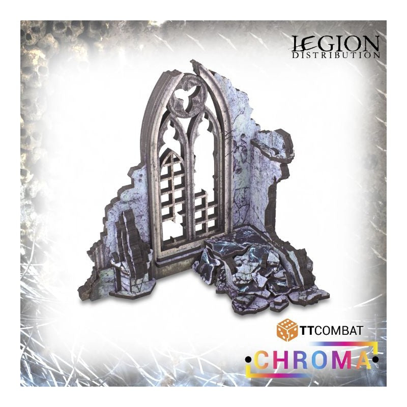 TTCombat - Chroma -  Decayed Cathedral Window Pré- peint