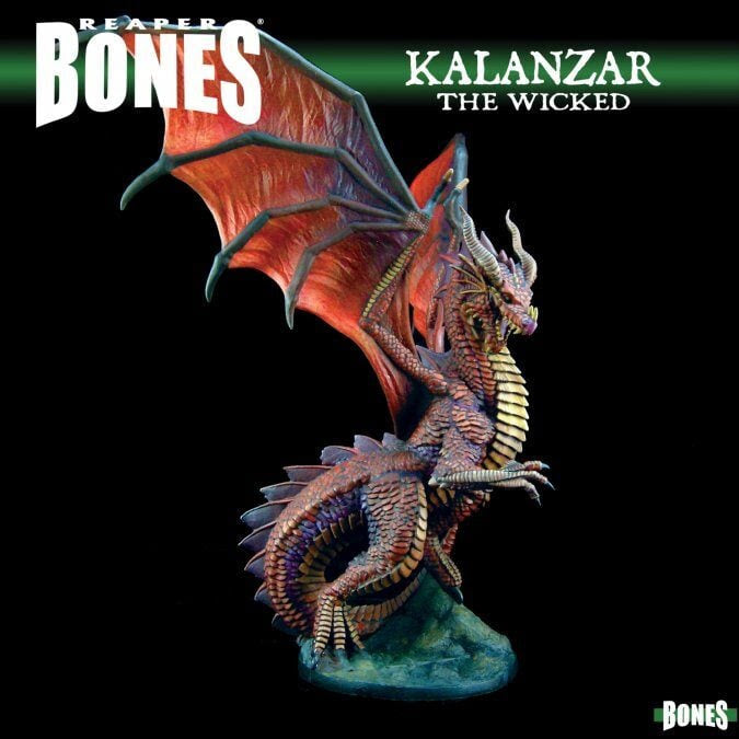 Reaper Miniatures : Kalanzar the Wicked Bones Classic Deluxe Boxed Set
