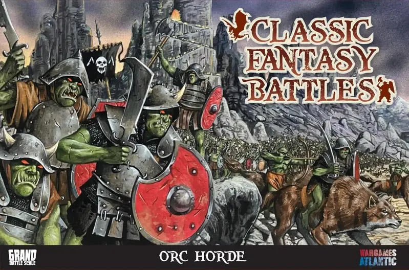 WargamesAtlantic : ClassicFantasy / Orc Horde 10mm (252 figurines)