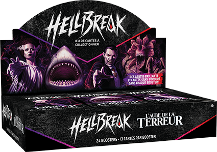 Hellbreak - L'Aube de la Terreur boite de 24 boosters en Francais (Précommande sortie le 7 octobre)