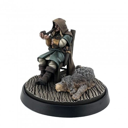 Reaper Miniatures : Mysterious Stranger and Hound