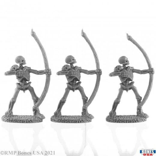 Reaper Miniatures : Skeletal Archers (3)