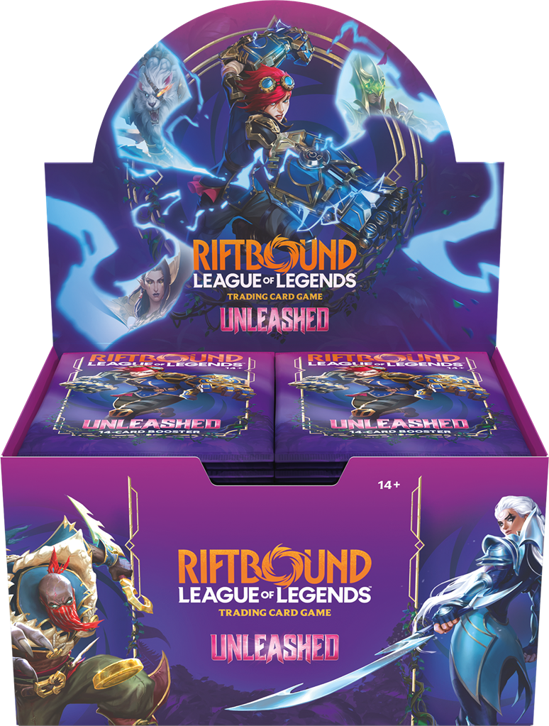 Riftbound: Unleashed - Display de 24 Boosters en Anglais