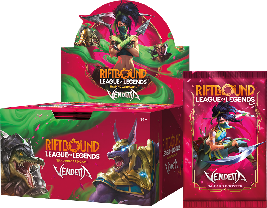 Riftbound: Vendetta - Display de 24 Boosters en Anglais (sortie 24 juillet 2026)