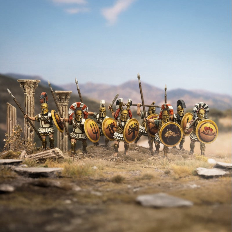 Victrix Miniatures 28mm Antiquité - Greek Hoplites (EN STOCK)
