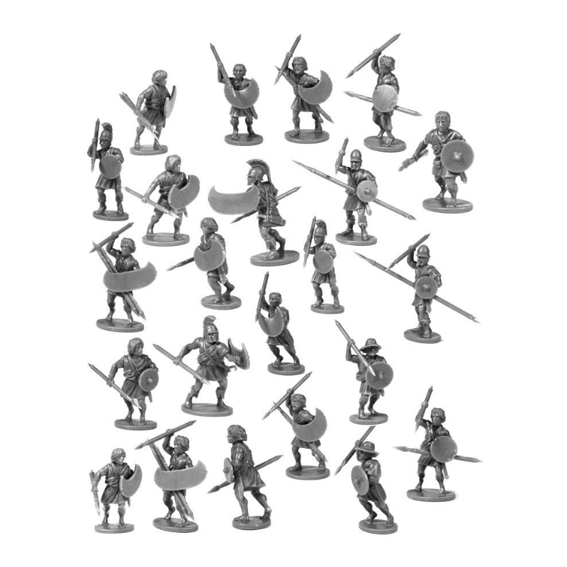 Victrix Miniatures 28mm Antiquité - Greek Peltasts, Javelin Men and Slingers