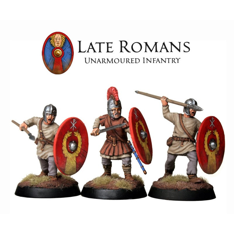 Victrix Miniatures 28mm Moyen Âge  - Late Roman Unarmoured Infantry