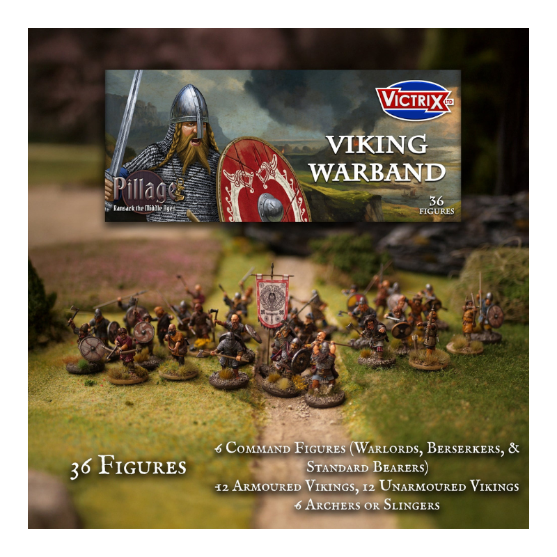 Victrix Miniatures 28mm Moyen Âge - Viking Warband