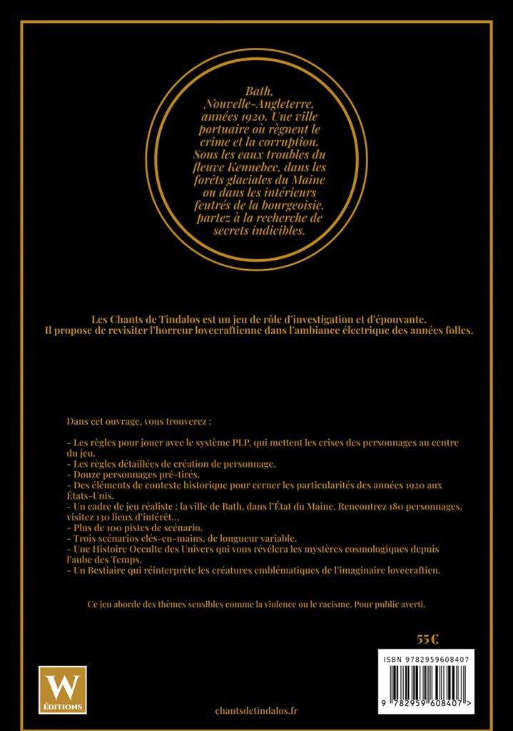 Les Chants de Tindalos - Manuel