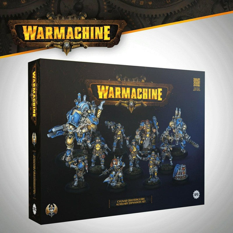 WARMACHINE - CYGNAR GRAVEDIGGERS AUXILIARY EXPANSION en Anglais  (LIVRAISON GRATUITE)
