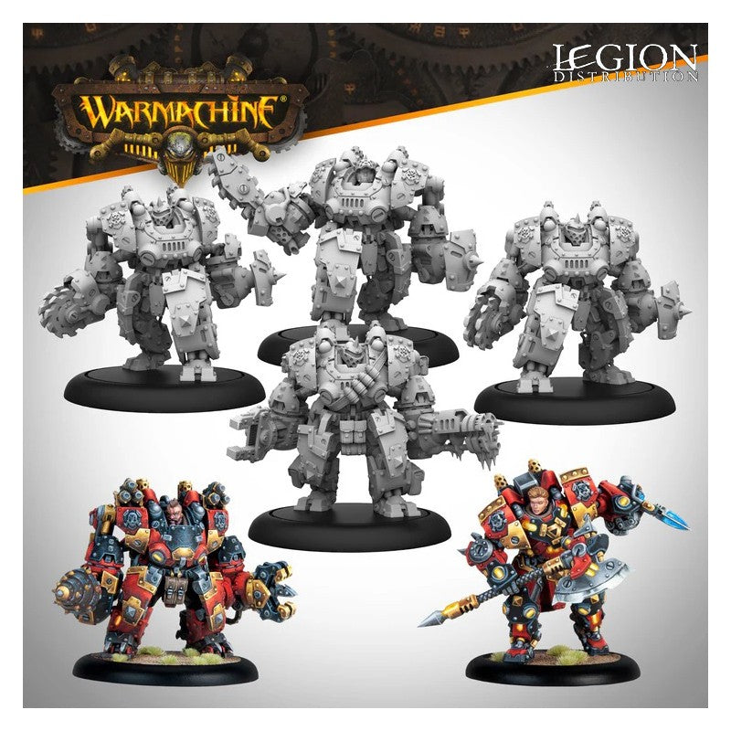 Warmachine: Khador Annihilators Command Cadre (LIVRAISON GRATUITE)