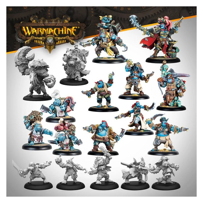 Warmachine - Southern Kriels Brineblood Marauders Core Expansion (LIVRAISON GRATUITE)