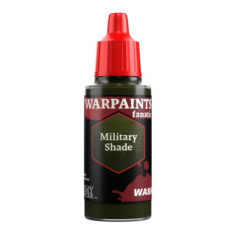 Army Painter - Warpaints Fanatic Wash - Military Shade