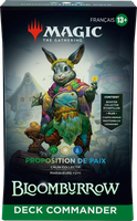 Magic The Gathering: Bloomburrow : Deck Commander Proposition de paix en Francais (EN STOCK)