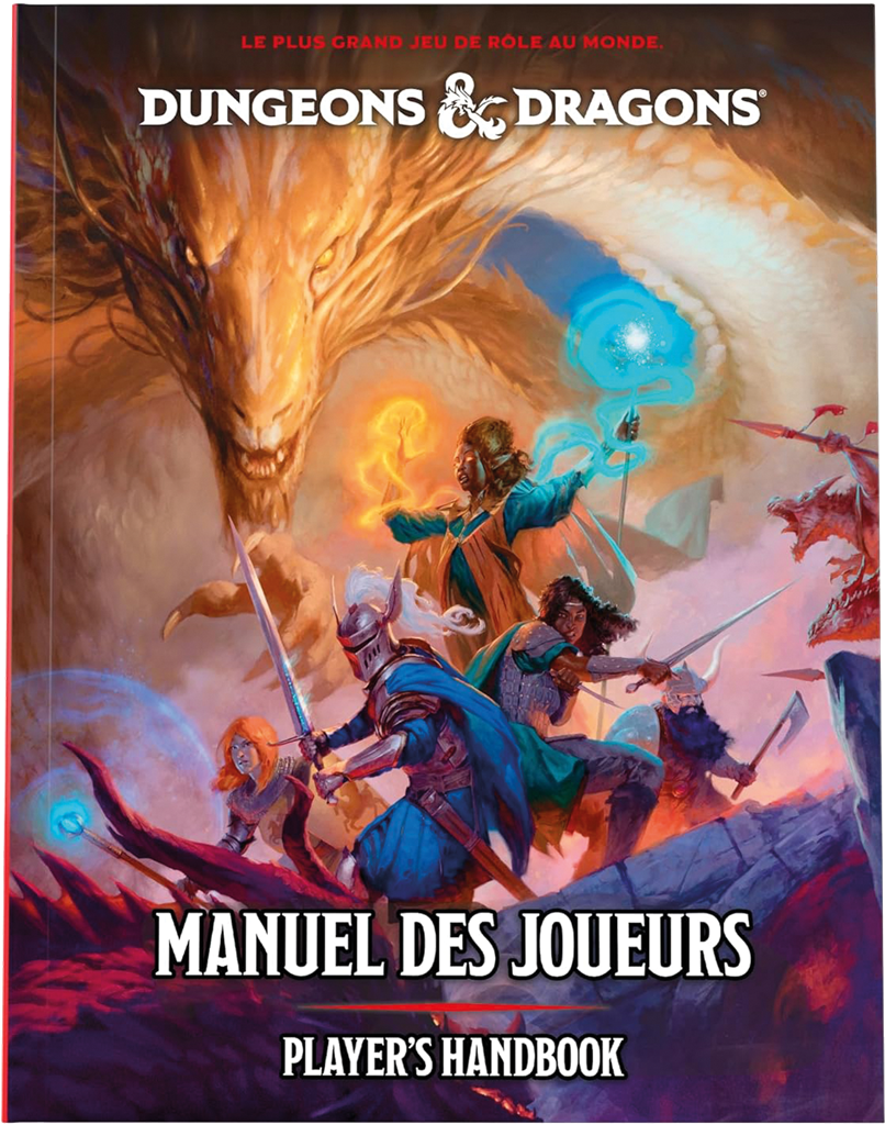 D&D 5 : Manuel du joueur 2024 édition