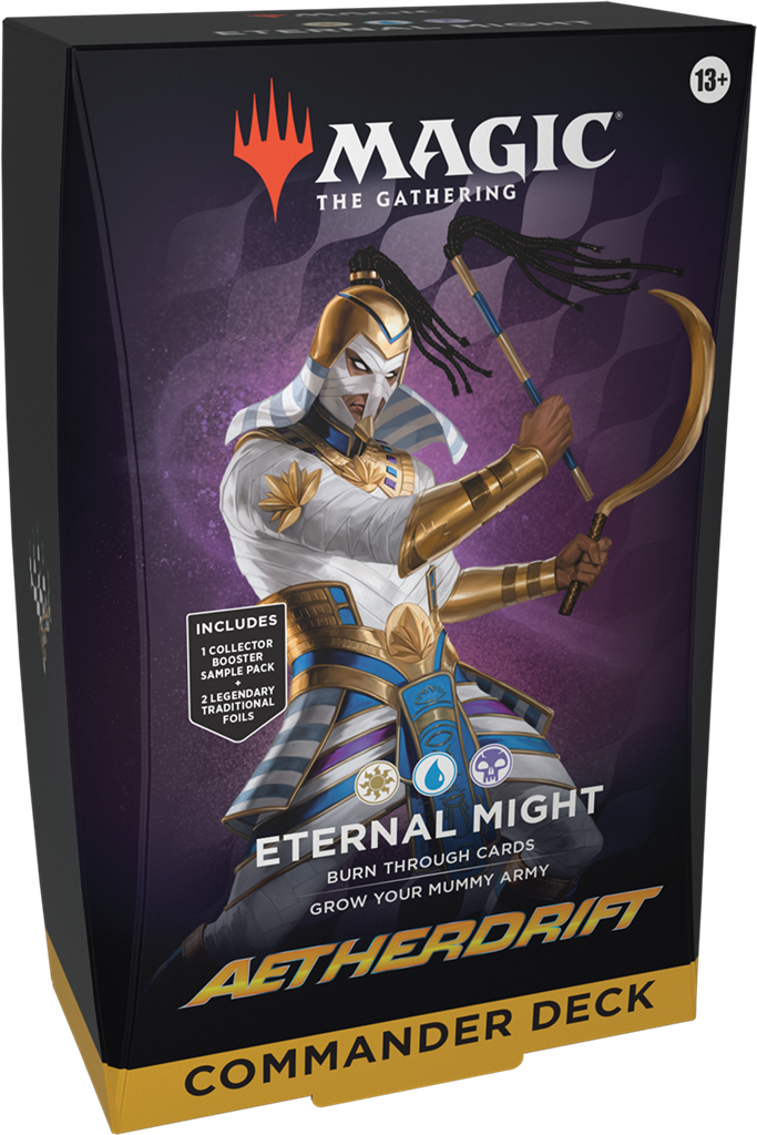 Magic The Gathering : Aetherdrift Commander deck Eternal Night