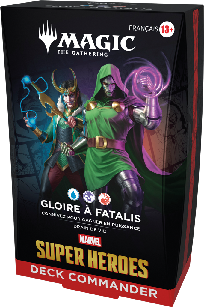 Magic The Gathering: Marvel Super Heroes Commander Gloire à Fatalis en Francais