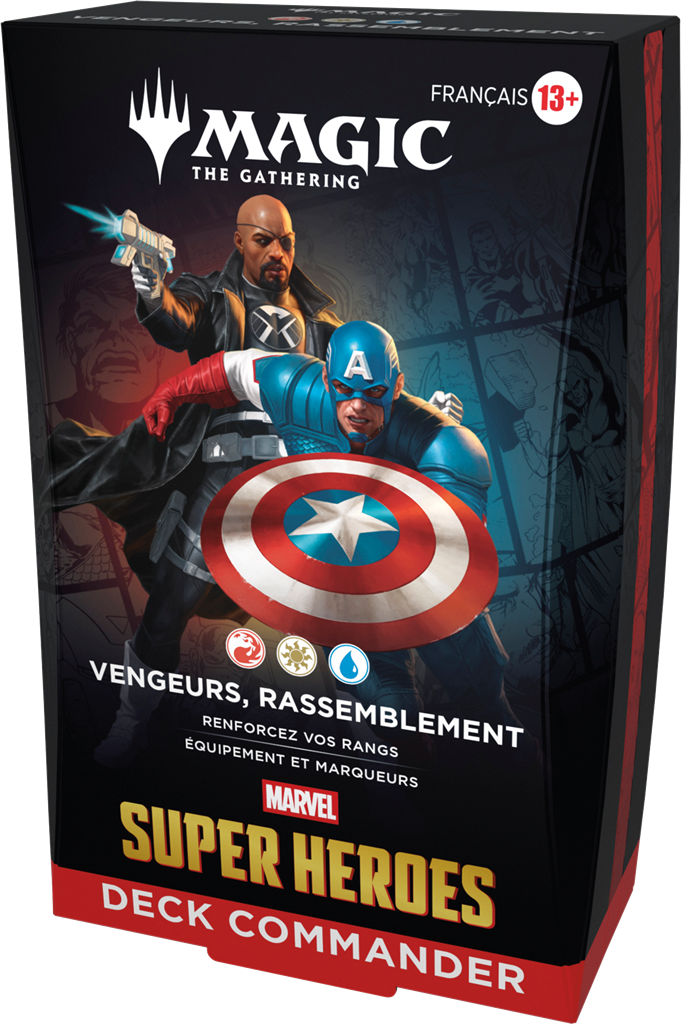 Magic The Gathering: Marvel Super Heroes Commander Vengeurs,rassemblement en Francais (Copie)