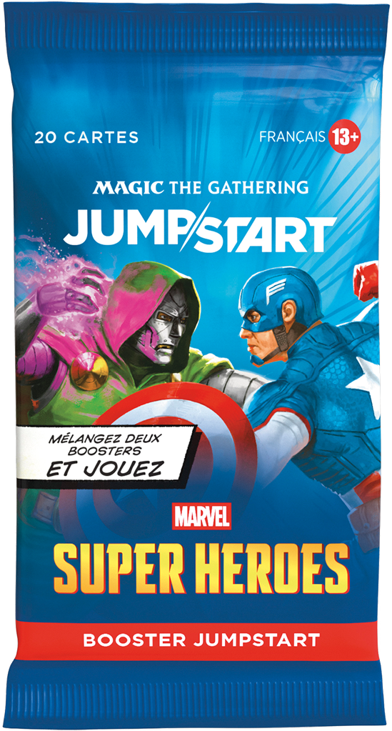 Magic The Gathering: Booster Marvel Super Heroes Jumpstart à l'unité en Francais