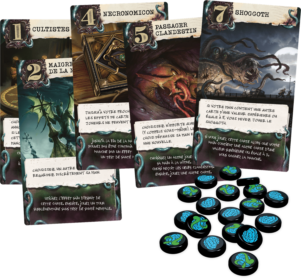 Horreur à Arkham : Lovecraft Letter – Un jeu Love Letter