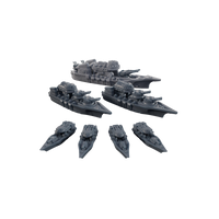 Dystopian Wars- ELECTOR BATTLEFLEET SET