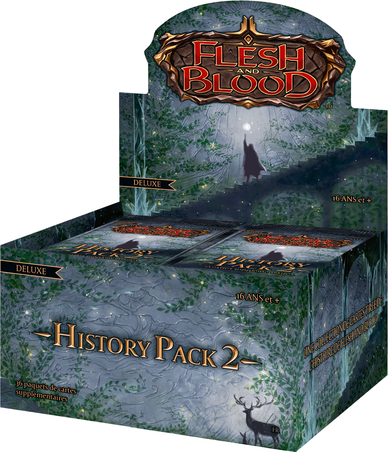 Flesh and Blood : History Pack 2 - Black Label boite de 36 boosters en Français (LIVRAISON GRATUITE)