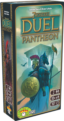 7 Wonders Duel : Panthéon (Extension Duel)