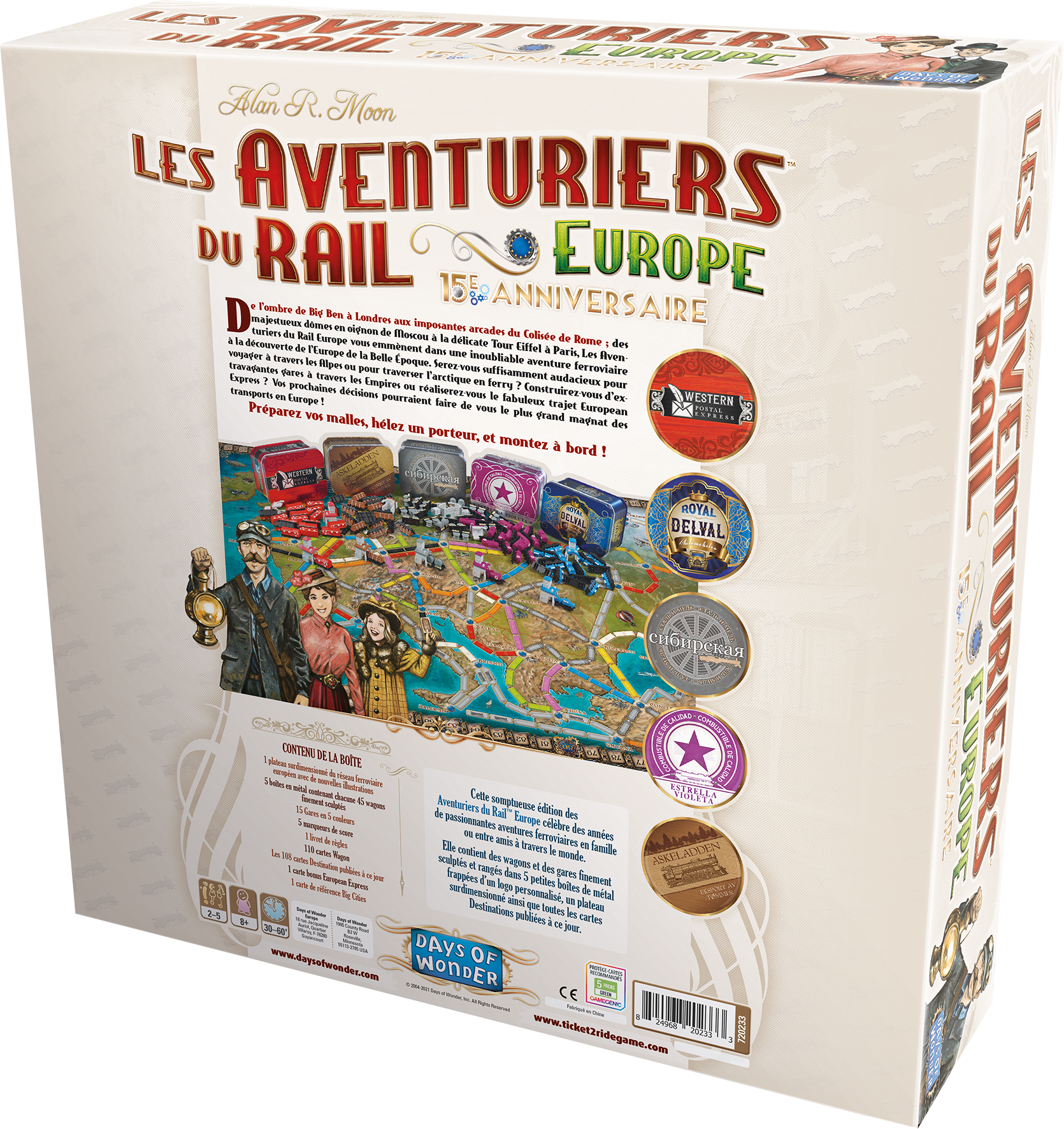 Les Aventuriers du Rail Europe : 15e Anniversaire