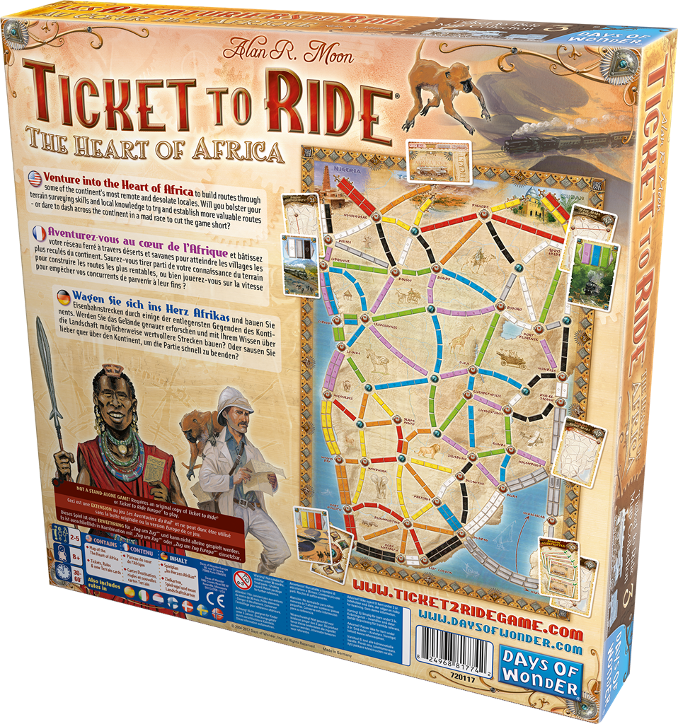 Les Aventuriers du Rail : Afrique (Extension)