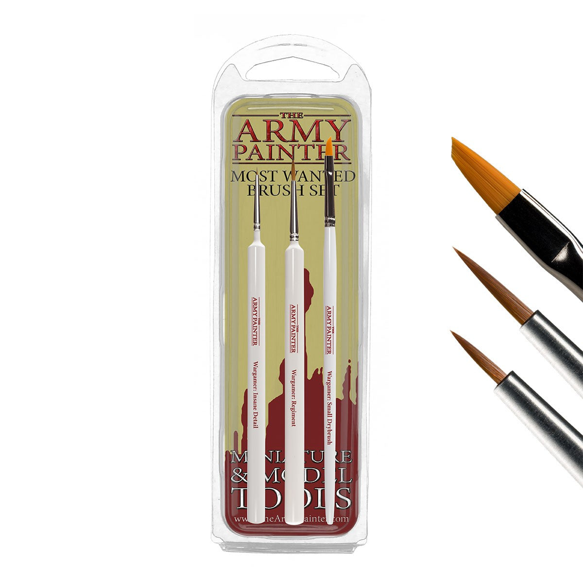 Army Painter - Pinceaux - Most Wanted Brush Set (EN STOCK)