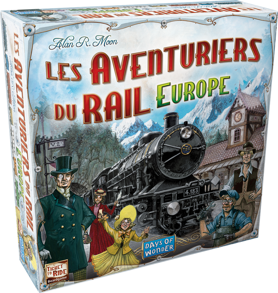 Pack 1 Aventuriers du rail Europe