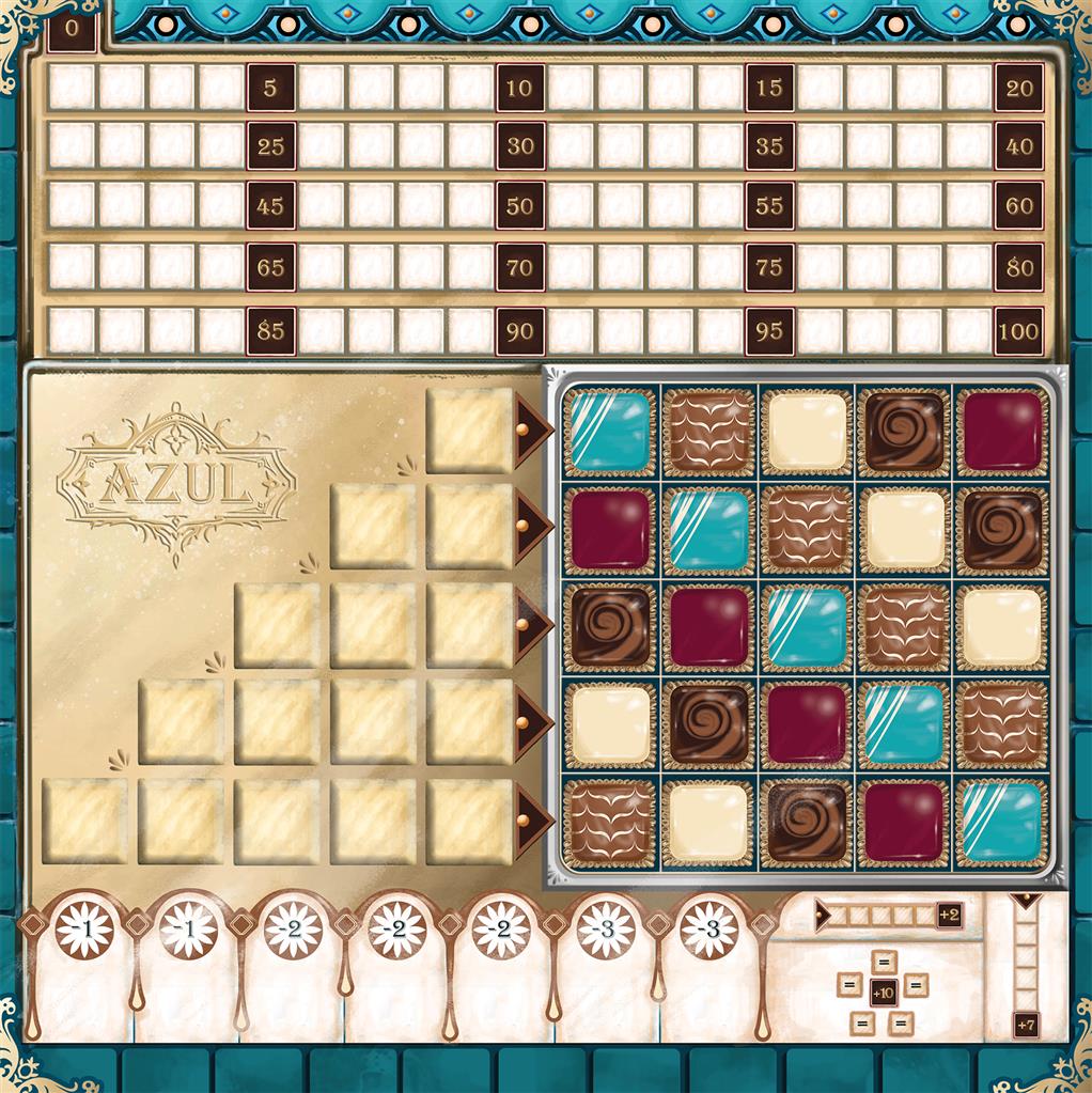 Azul : Maître Chocolatier (Version Chocolat)