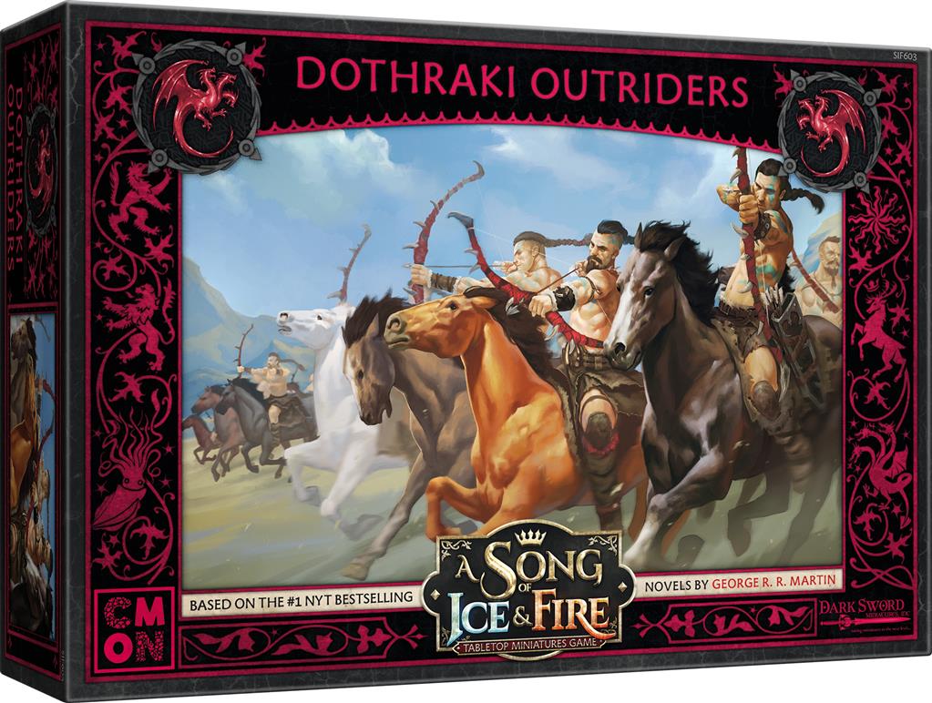 Trône de Fer Jeu de Figurine :  Cavaliers Dothraki [T12](EN STOCK)(SOLDES D'HIVER 2026)
