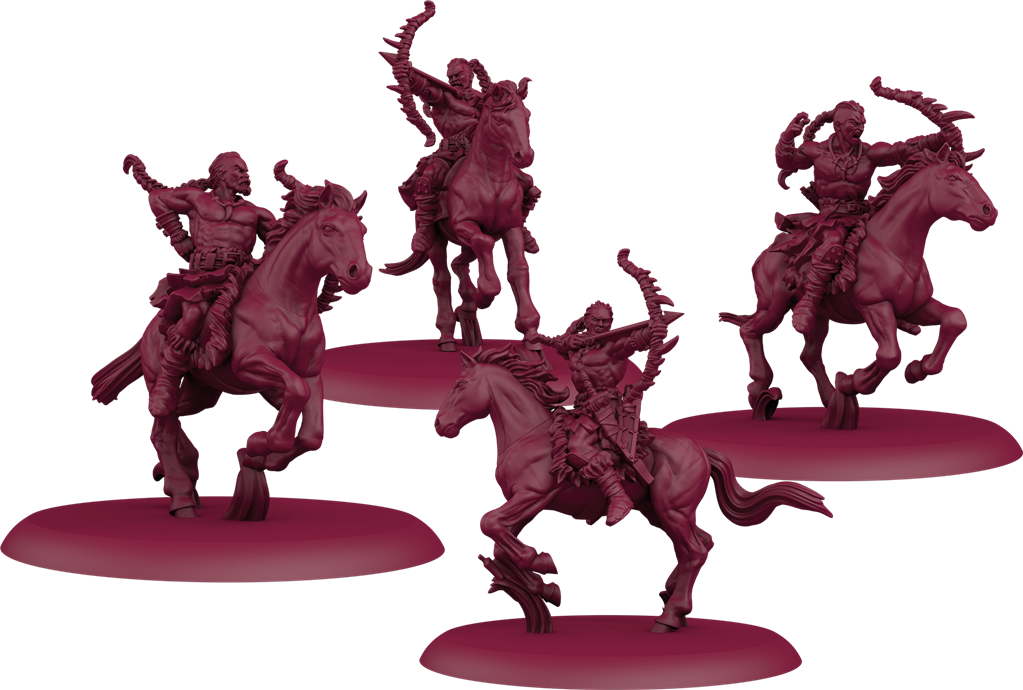 Trône de Fer Jeu de Figurine :  Cavaliers Dothraki [T12](EN STOCK)(SOLDES D'HIVER 2026)