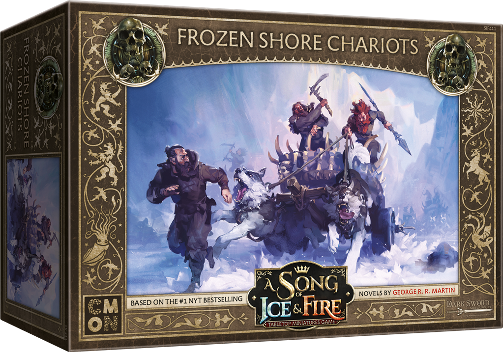 Trône de Fer Jeu de Figurine : Chars de la Grève Gelée [PL14] (EN STOCK)