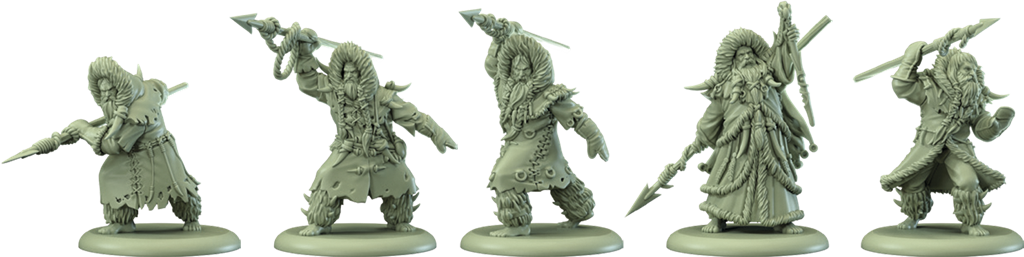 Trone de Fer Jeu de Figurines : Chasseurs de la Grève Glacée [PL23]