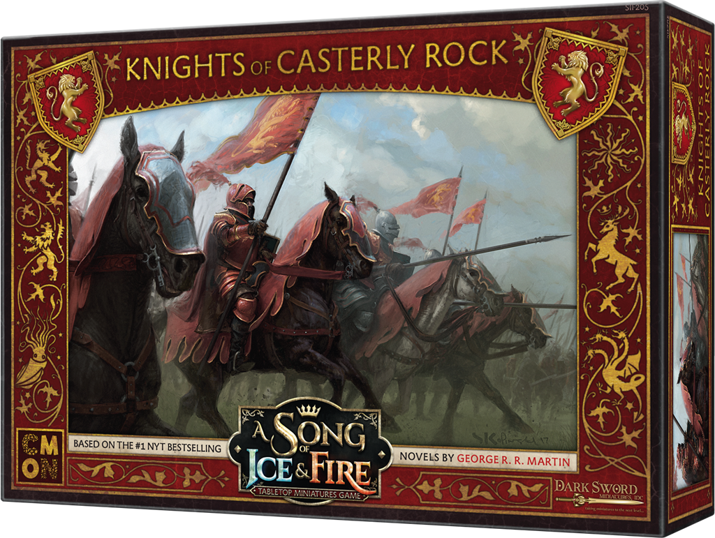 Trône de Fer Jeu de Figurine :Chevaliers de Castral Roc [L2]