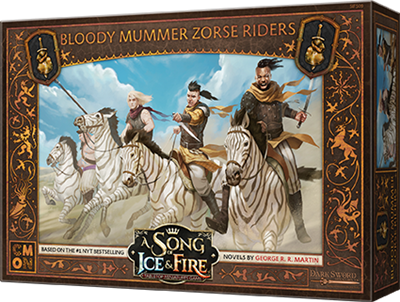 Trône de Fer Jeu de Figurine : Chevaucheurs de Zébrules [N8]