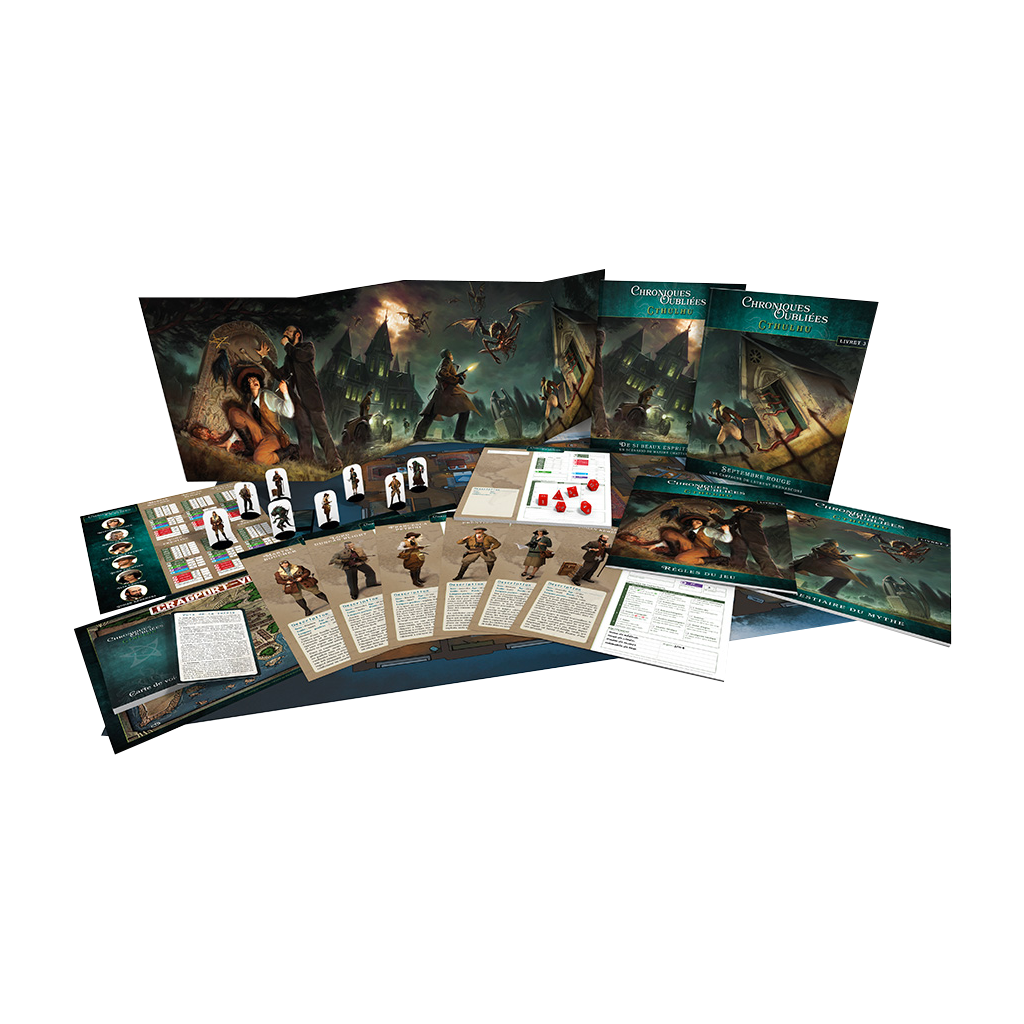 Chroniques Oubliées Cthulhu : Boite d'Initiation (EN STOCK)