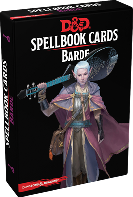 D&D 5 : Cartes de sorts Barde