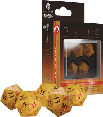 Dune Aventure dans l'Imperium:  Set de Dés Arrakis
