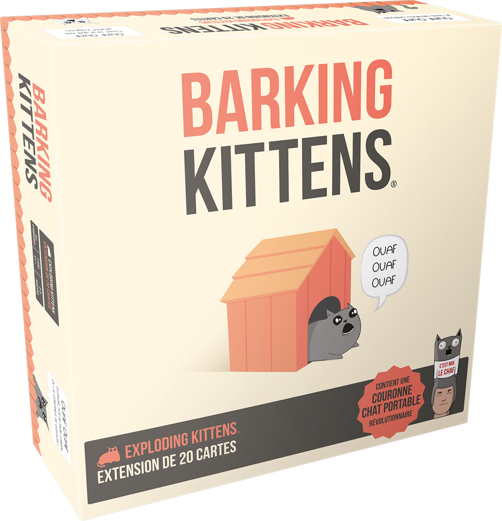 Exploding Kittens : Barking Kittens (Extension)