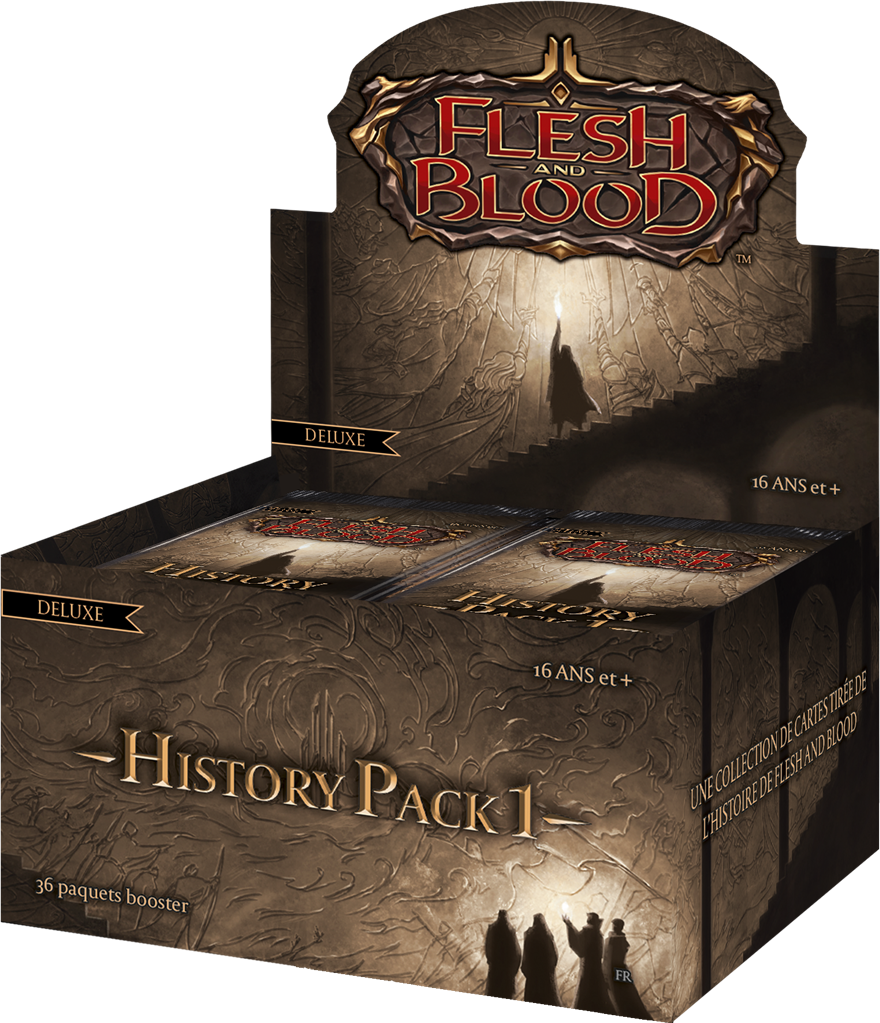 Flesh and Blood : History Pack 1 boite de 36 boosters en Francais (LIVRAISON GRATUITE)