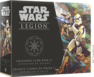 Star Wars Légion : Soldats Clones de Phase II